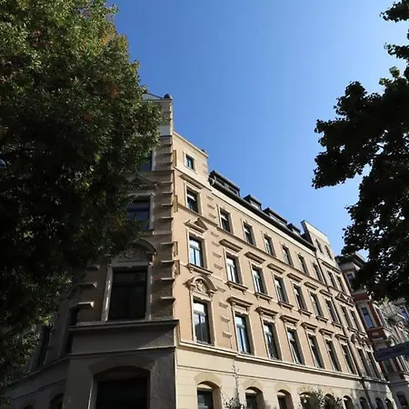 Charmante Altbauwohnung - Ueber Den Daechern Chemnitz Kassberg Exterior photo