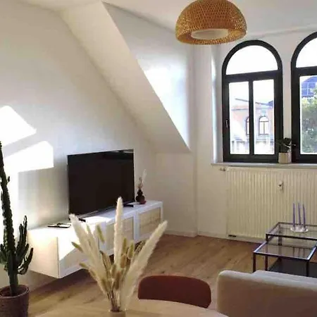 Charmante Altbauwohnung - Ueber Den Daechern Chemnitz Kassberg Exterior photo